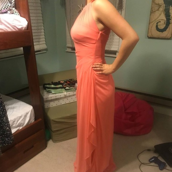 David's Bridal Dresses & Skirts - Long Orange Dress
